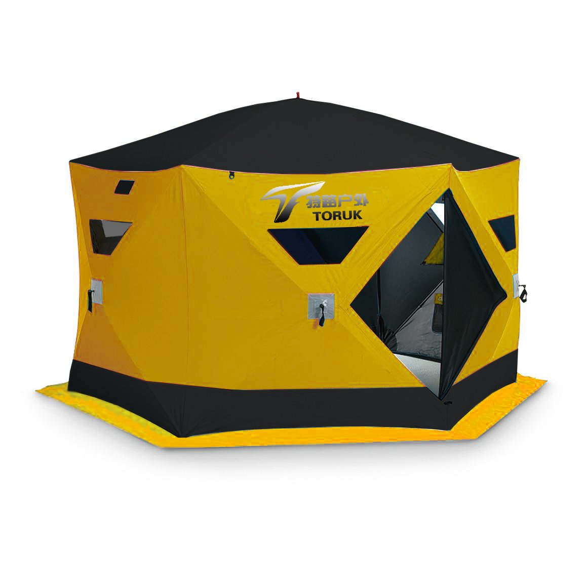 Toruk Portable Hub Style Fishing Shelter with 6 Sides Walls - Buy hub ...