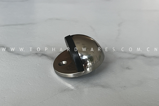 TOP-TOPE MEDIA LUNA MACIZO NIQUEL MATE UND