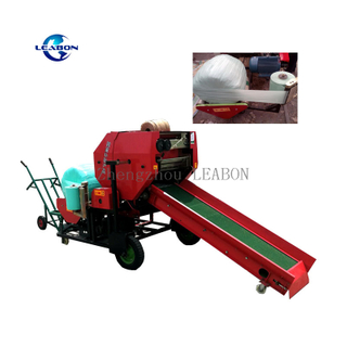 Rice Straw Corn Silage Grass Wrapper Round Roll Hay Baler Machine