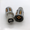 BA15D BAY15D 1157 Dual Color Osram 28SMD Canbus Switchback LED Light Bulb 