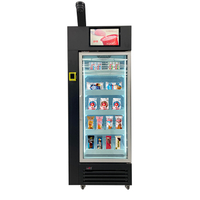 Máquina expendedora de congelador y pesaje inteligente ZV-428FW | Gabinete congelado a -20°C