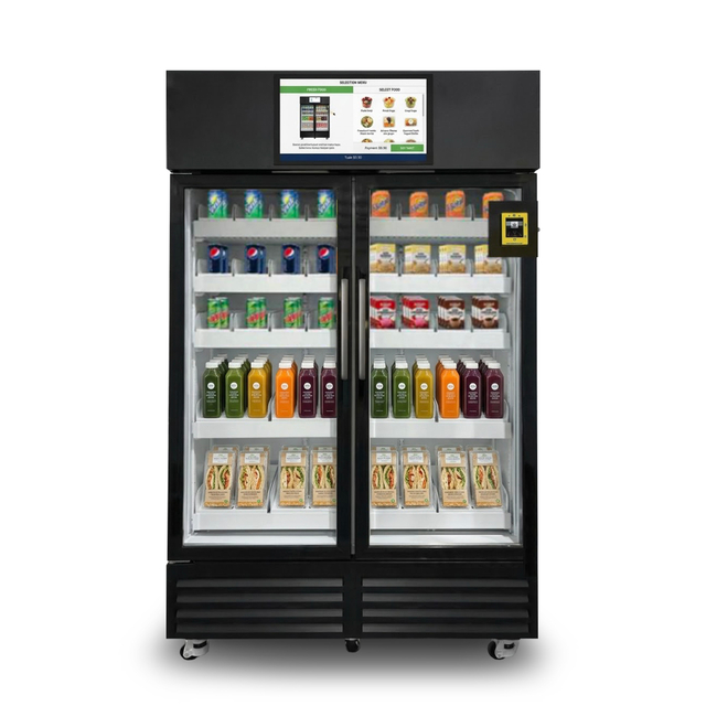 Máquina expendedora inteligente de alimentos frescos Grab and Go ZV-706W