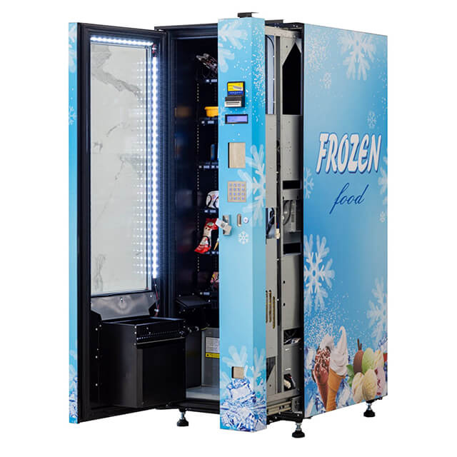 Máquina expendedora de helado duro congelado VCM3000F para alimentos frescos congelados