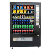 Máquina expendedora combinada extra grande para alimentos, bebidas y refrigerios VCM6