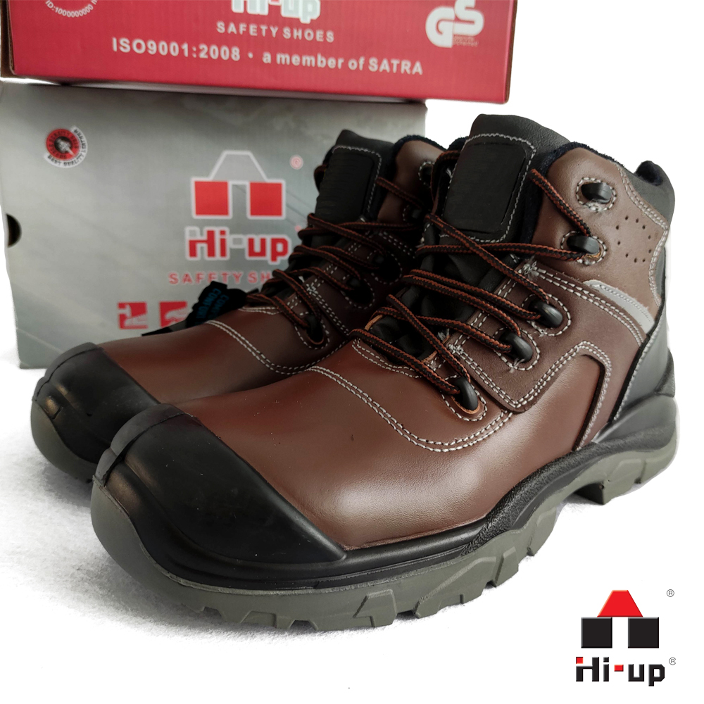 mens working shoes industrial leather shoes construction mining boots with composite toecap botas de seguridad industrial