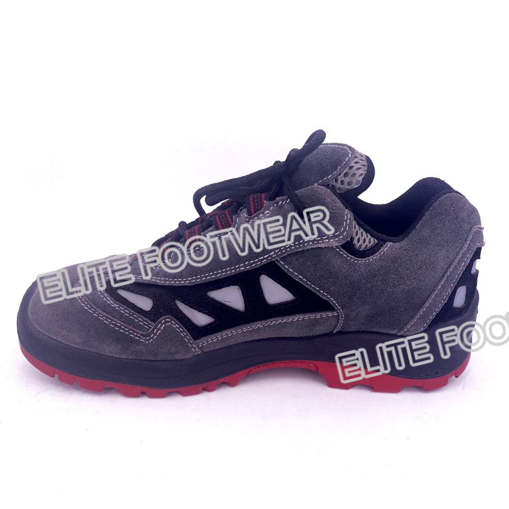 lightweight breathable Protective puncture proof Rubber sole Steel Toe Industrial Work Safety Shoes sneakers trabajo zapato