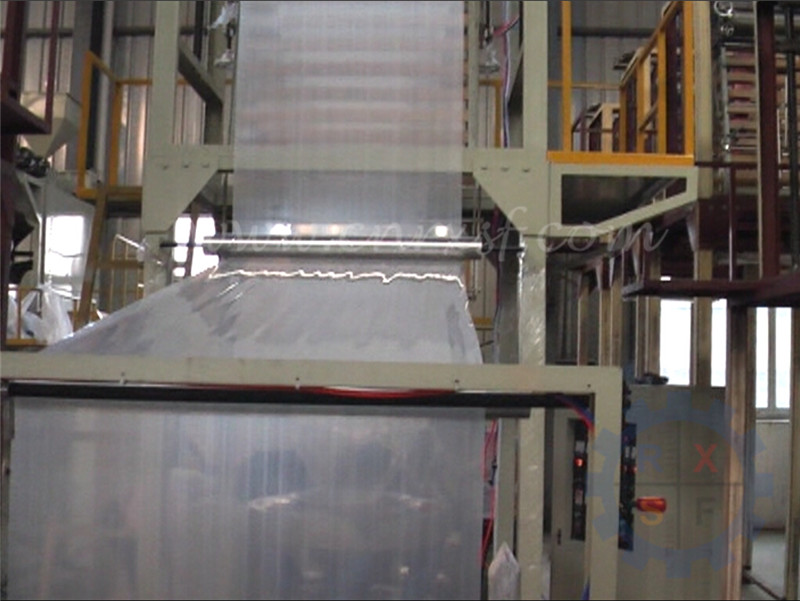 LDPE LLDPE stretch / heat shrink film blowing machine