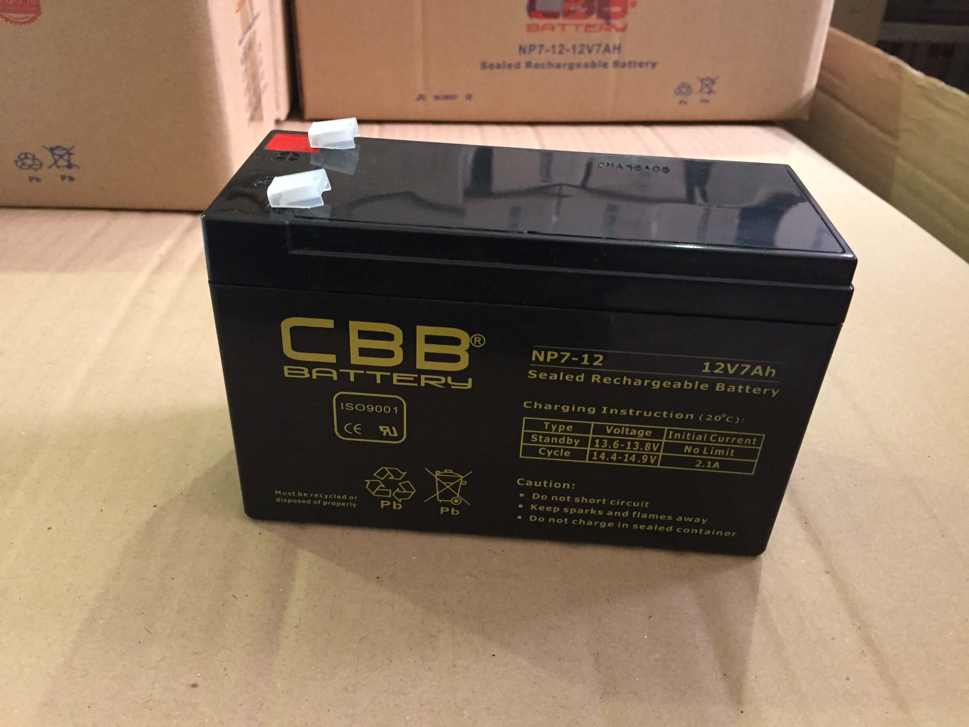 CBB® NP7-12 VRLA AGM Battery