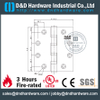 Dobradiça de porta com classificação contra incêndio UL 4BB para porta-DDSS004-FR-4.5 "