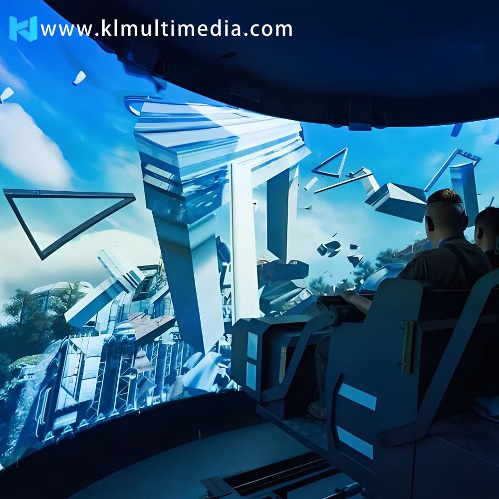 Virtual flying cinema