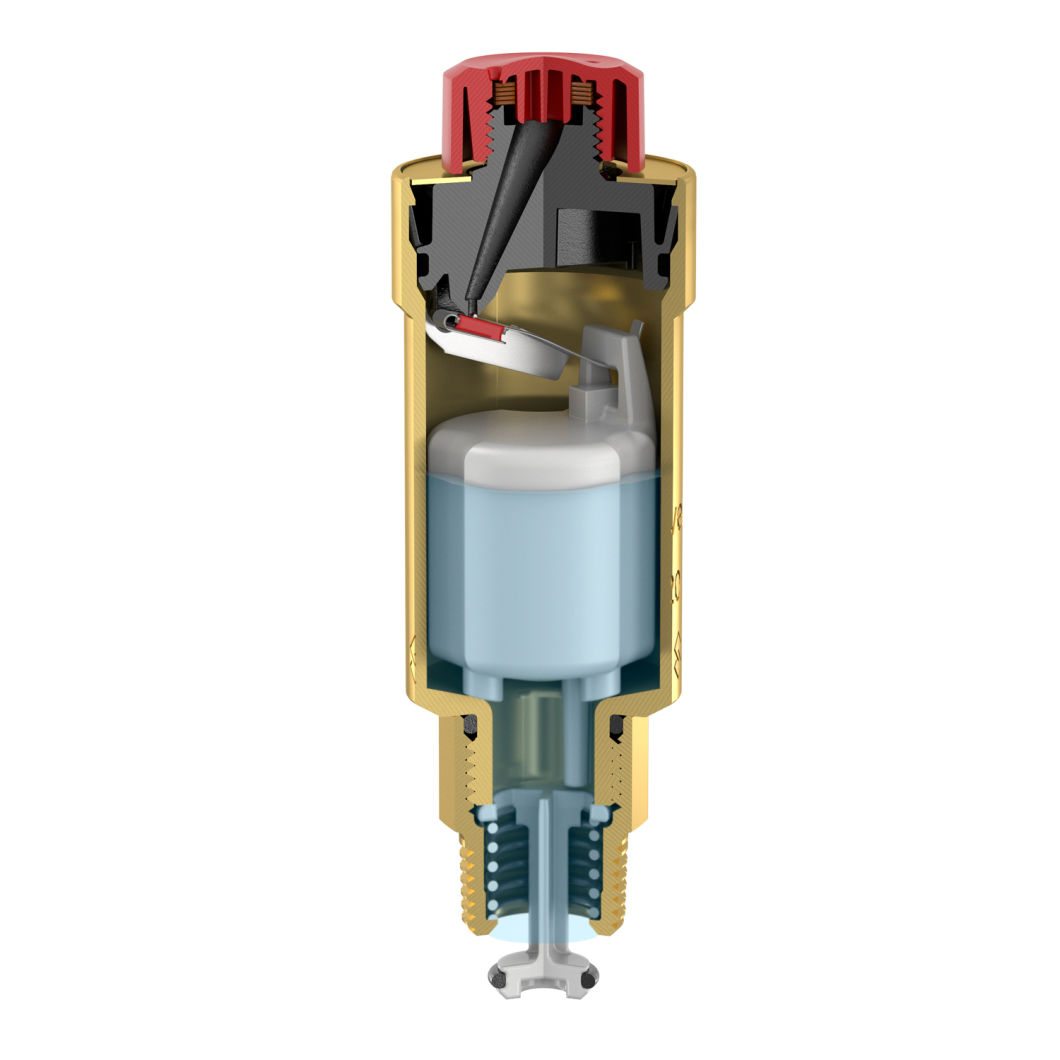 Vanne de purge d'air de chaudi&egrave;re pour le march&eacute; europ&eacute;en