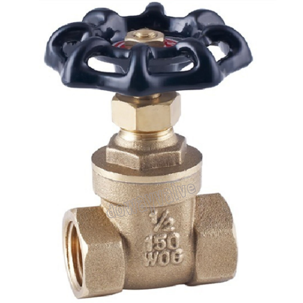 Robinet &agrave; guillotine forg&eacute; en laiton avec poign&eacute;e en fonte OEM