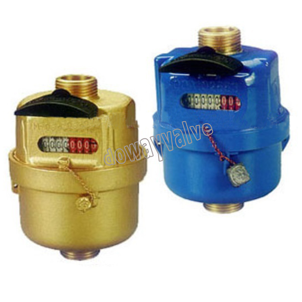 Compteur d'eau &agrave; piston volum&eacute;trique rotatif