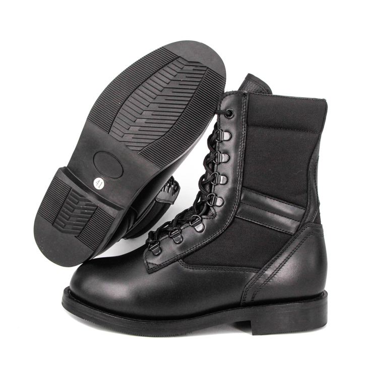 Botas tácticas UK suela de goma negra para hombre 4208