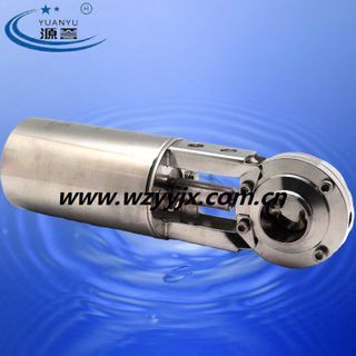 Sanitary Pneumatic Butterfly Valve