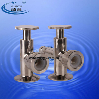 Tri Clamp Sight Level Valve Sanitary Stainless Steel For Tank