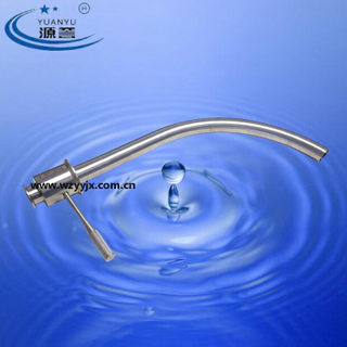 Tri Clamp 180 Degree Safe Rotation 304 Stainless Steel Racking Arm Valve for Beer Conical Fermentation Tanks
