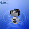 GIQ High Vacuum Pneumatic Butterfly Valve