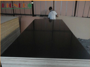 Waterproof Glue Brown Color Formwork Film Faced Plywood For Construction