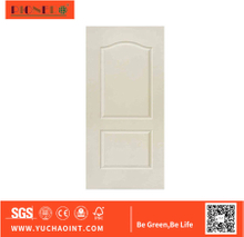 White Primer HDF Door Skin Natural Veneer Interior Door Skin