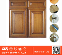 Particle Board MDF Door Wooden Modern Kitchen Cabinet Features Customization Cabinet