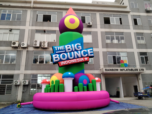 Inflatable Cake Cartoon