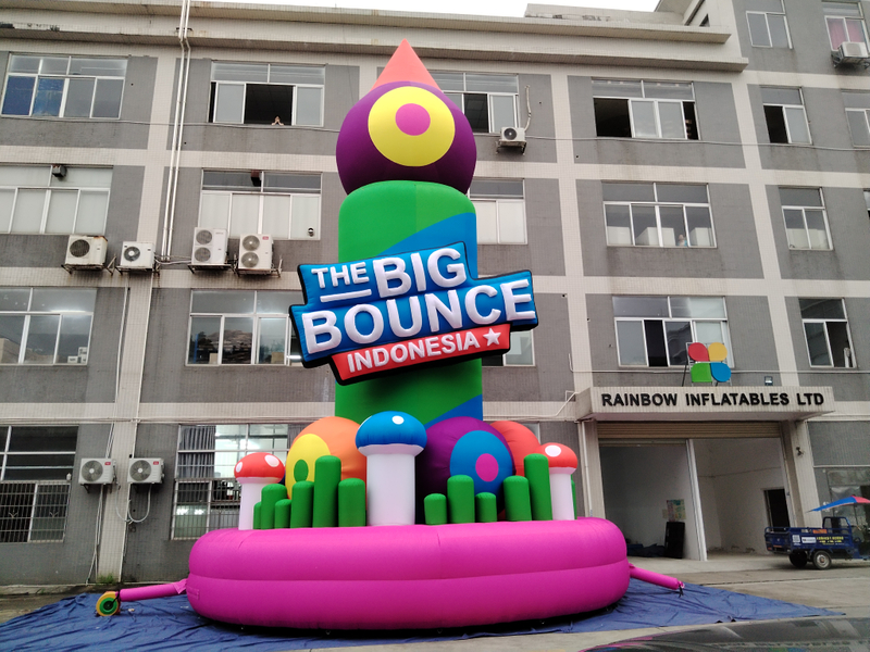 Inflatable Cake Cartoon