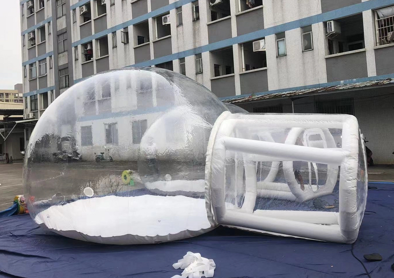 Inflatables Snowflake Bubble House