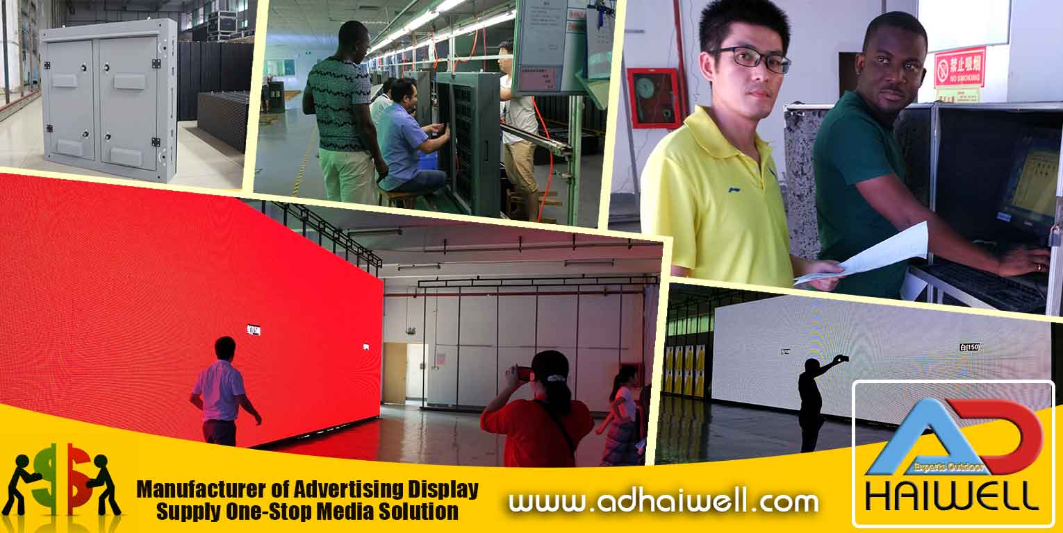 Usine chinoise d'affichage d'écran LED polychrome de SMD