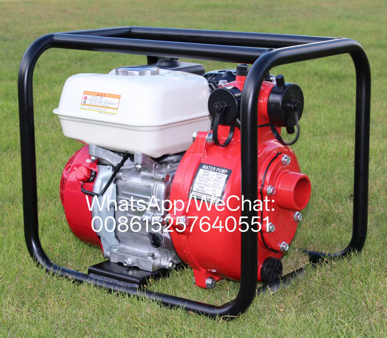 Powered by Original HONDA Engine GX160 Fire Fighting 2inch 3inch High Pressure Gasoline Water Pump