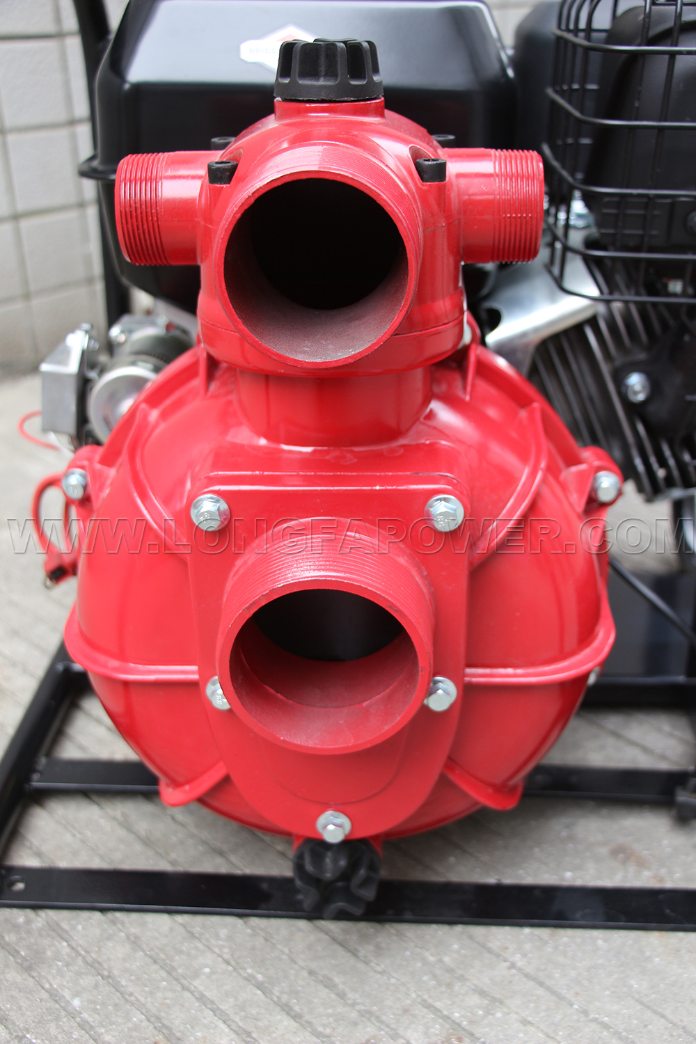 Electric Start Fire Fighting High Pressure Gasoline Water Pump 2inch 3inch with Original Briggs & Stratton Engine