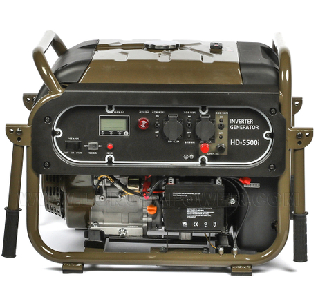 SOUTH KOREA MILITARY ARMY USE！7kw 7.5kw 8kw 15HP Electric Silent Thd<3% for Radar Purpose Using Professional Inverter Petrol Portable Gasoline Generator