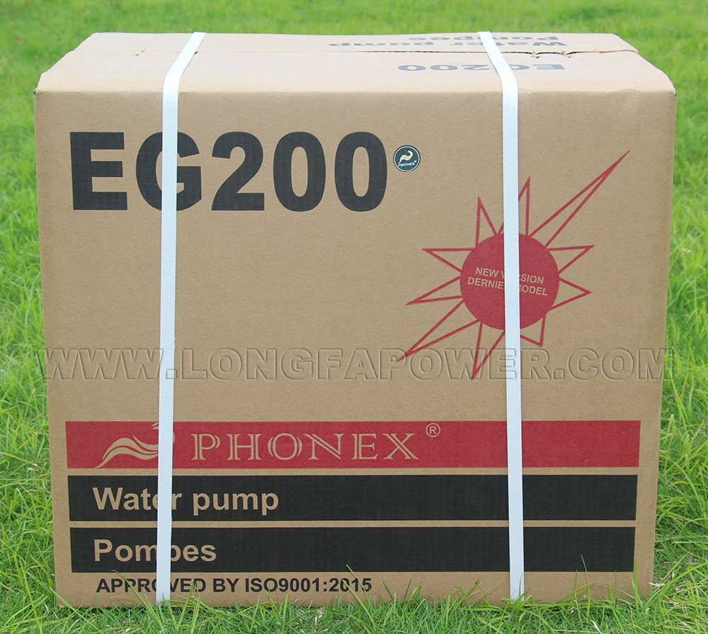 PUMPEAGLE 3 INCH 5.5HP GASOLINE PETROL WATER PUMP EG200