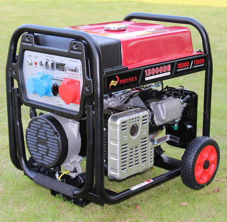 SENCItype Equal Power Both Single and Three Phase 7kw 7.5kw 8kw 9kw 10kw 10kVA Heavy Duty Tube Electric Petrol Portable Gasoline Generator