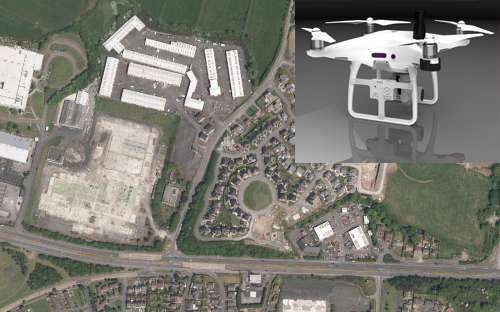 Pemetaan udara 3D dengan DJI Phantom 4 Pro PPK Kit dan Agisoft Metashape