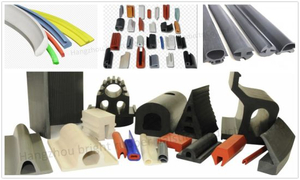High Quality Solid Rubber Extrusion Part