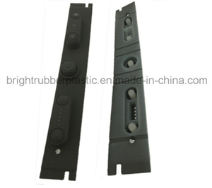Customized Silicon Black Rubber Button