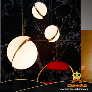 Элегантный уникальный причудливый акриловый стальной золотой подвесной светильник для гостиной (KA7210)