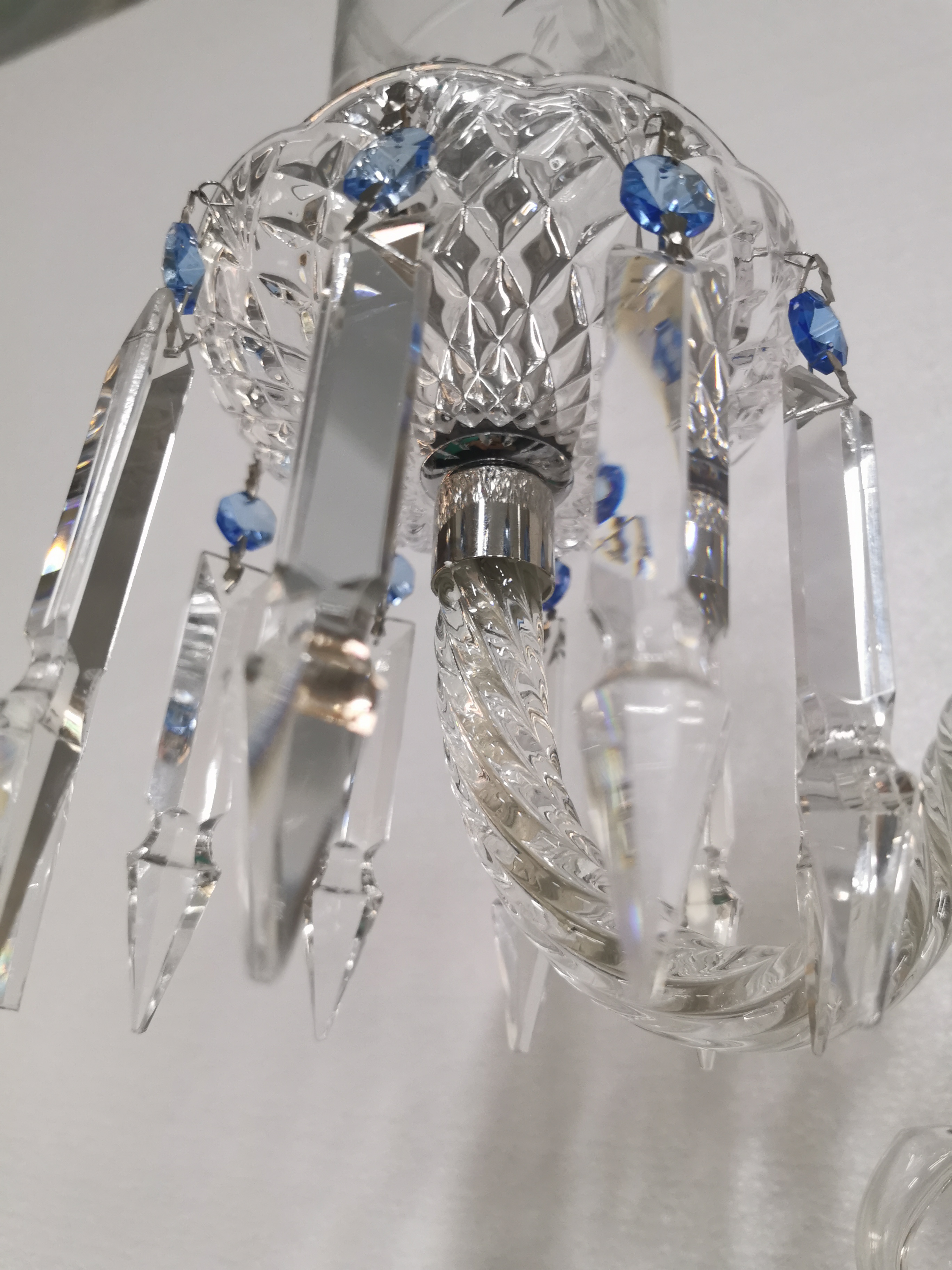 Дизайн виллы Французский декоративный хрустальный настенный светильник (KAME02)