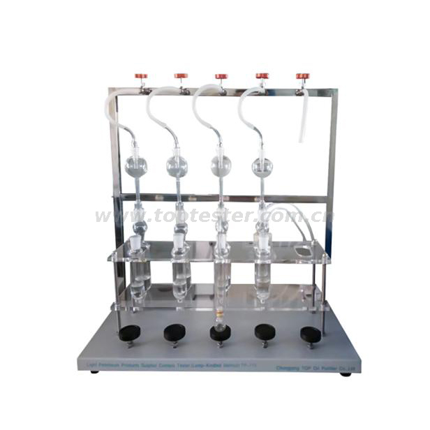 轻质石油产品硫含量测试仪（灯火法）TP-119