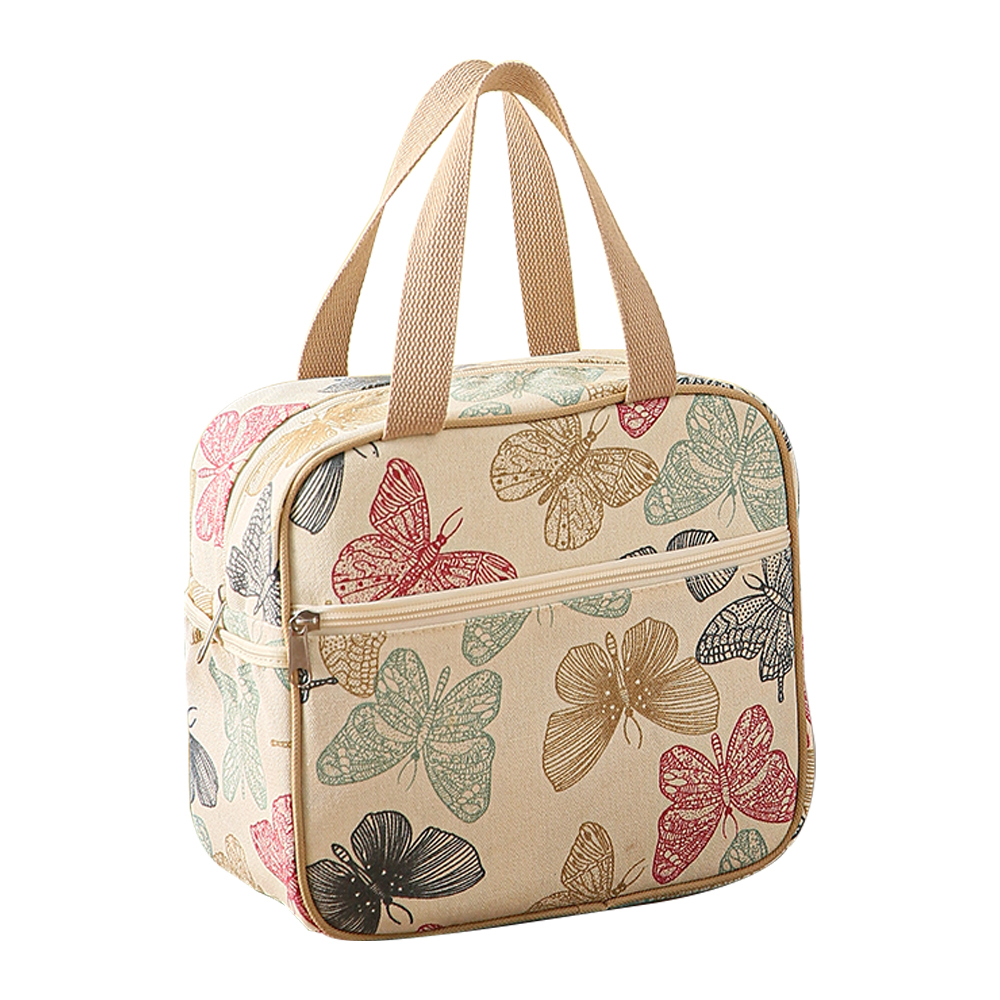 Fashion Lunch Bag with Digital Printing And Embroidery Logo