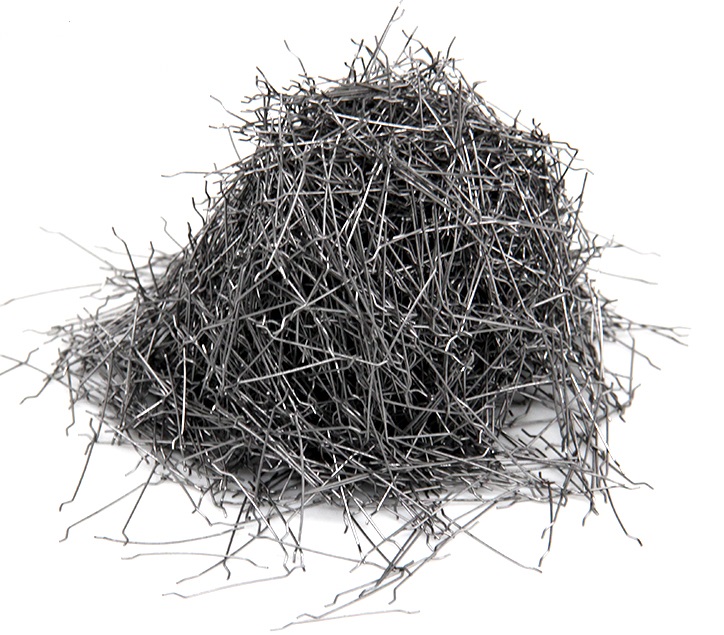 gancho final fibra de acero suelta