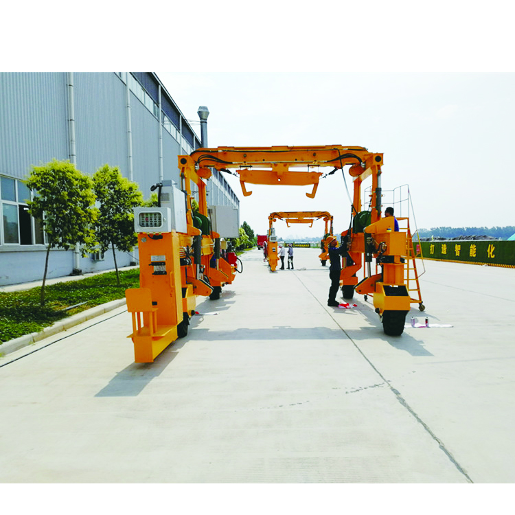 Wheel-type Rail Laying Crane