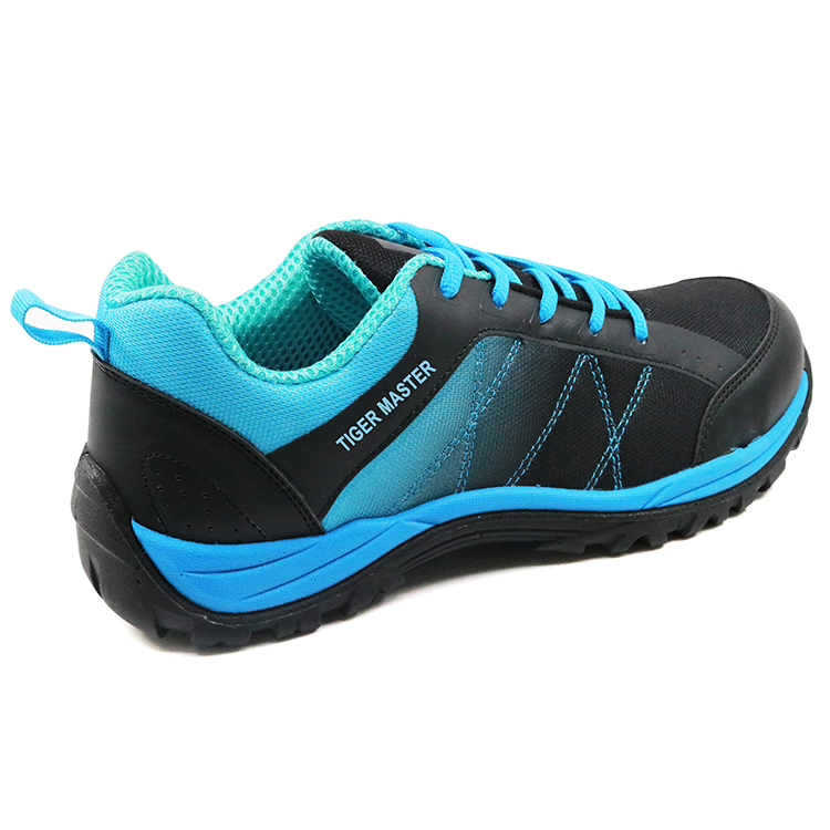 PU injection light weight metal free sport type safety shoes airport