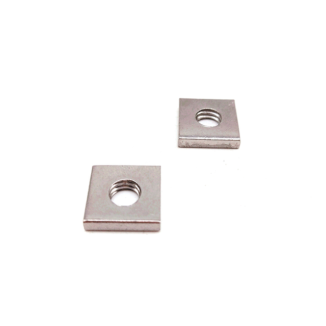 Écrou fin carré en acier inoxydable DIN562 M1.6 M2 M2.5 M3 M3.5