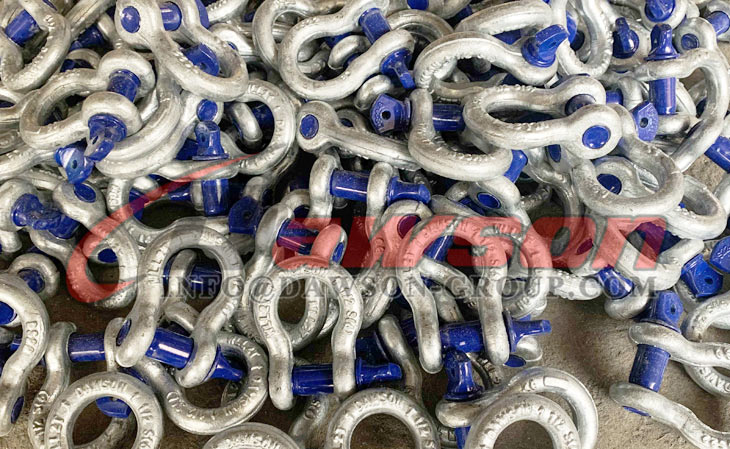 Grillete de anclaje con pasador de tornillo de aleaci&oacute;n forjada tipo EE. UU., Grillete de arco S6 de alta resistencia - Dawson Group Ltd. - Fabricante, proveedor y f&aacute;brica de China