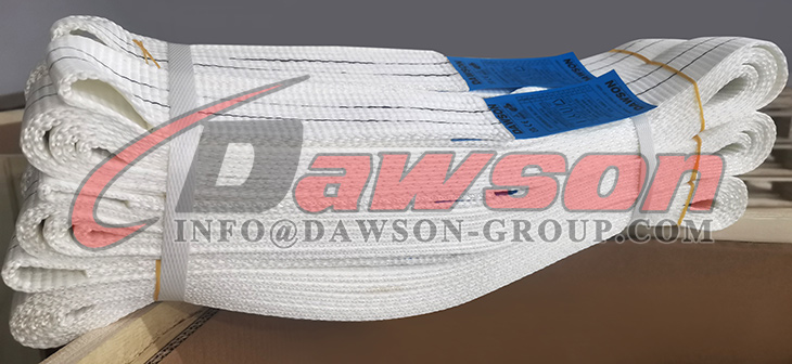 WLL 1500KG ポリエステル一方向スリング、クレーンリフティングスリング - Dawson Group Ltd. - 中国サプライヤー、工場