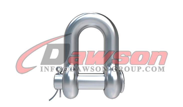 Grilletes en forma de D con pasador redondo DS122 para elevaci&oacute;n - Dawson Group Ltd. - Proveedor y fabricante de China