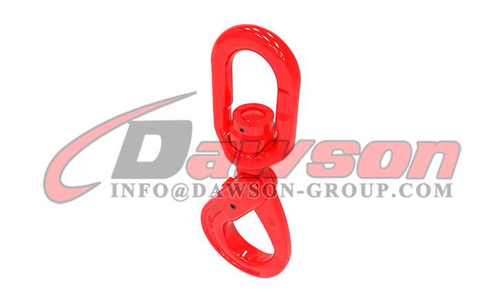 Gancho autoblocante giratorio DS042 G80 con rodamiento para eslingas de cadena de elevaci&oacute;n - Dawson Group Ltd. - Proveedor, f&aacute;brica y fabricante de China