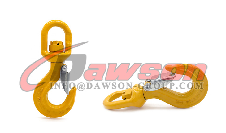 Gancho giratorio DS268 grado 80 con pestillo para cadenas de elevaci&oacute;n - Dawson Group Ltd. - Fabricante, proveedor y f&aacute;brica de China